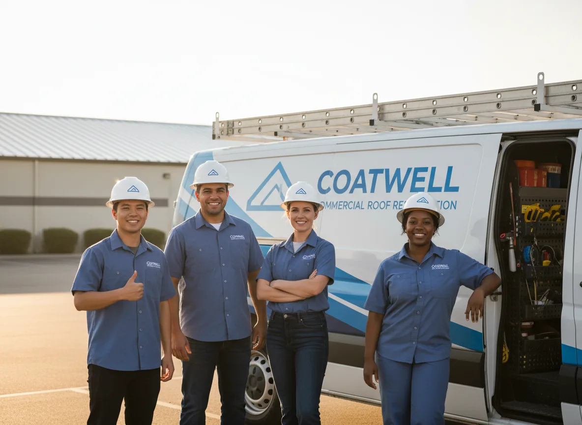 Commercial roof coating company in Marmora, NJ